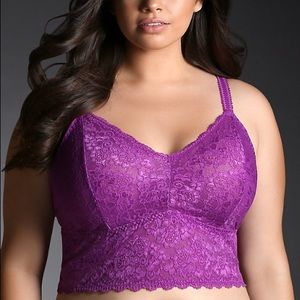 Torrid Purple Lace Bralette